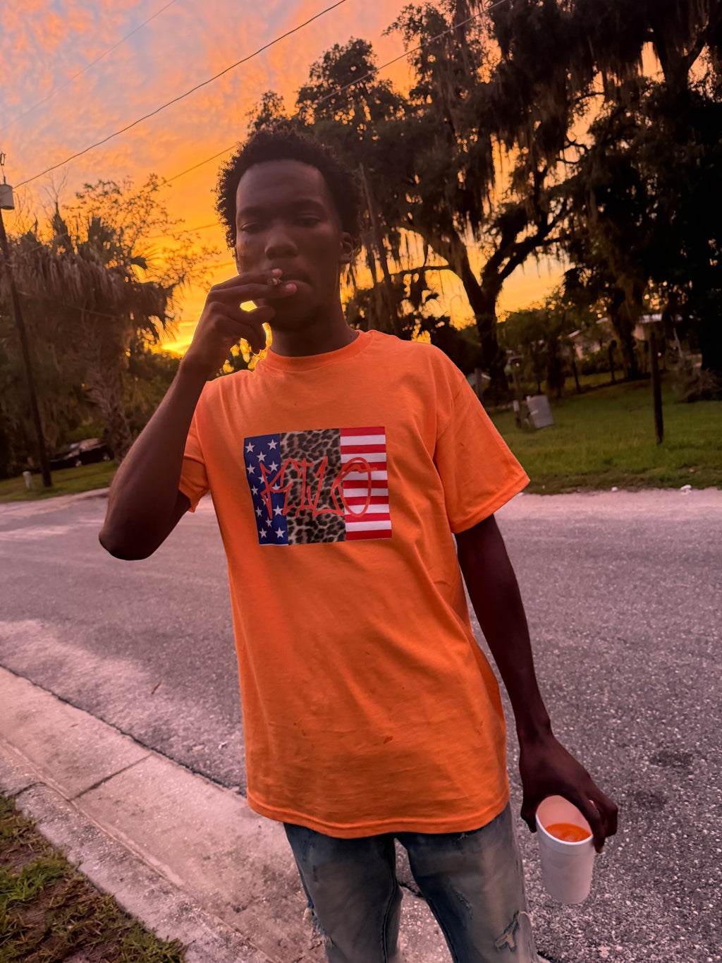 United States Of Kilo Tee (BBMUD ORANGE)